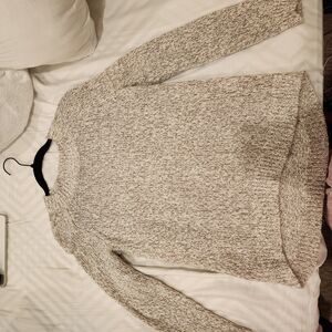 Cozy Gray Knit Sweater